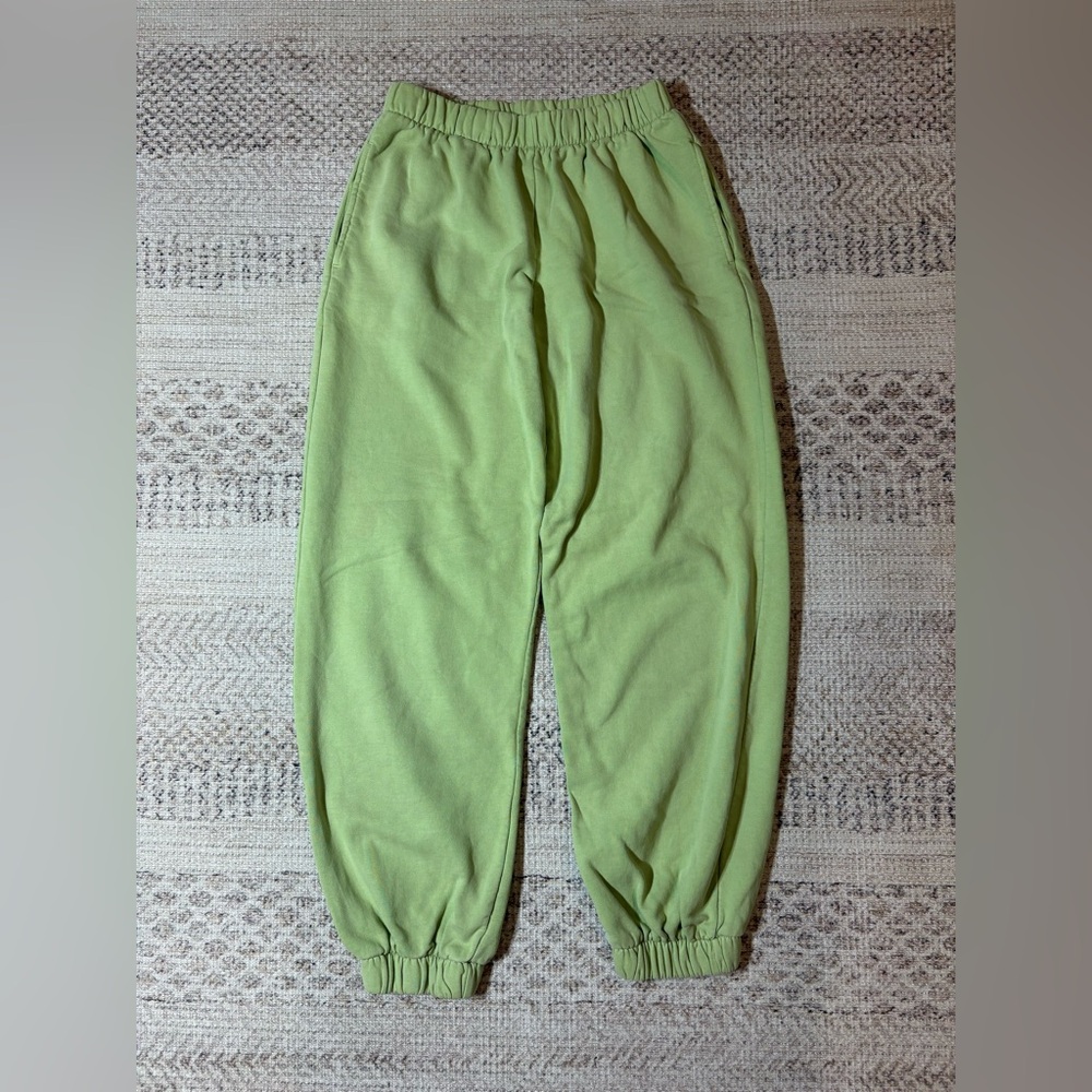 Vintage Rare Brandy Melville Light Green Joggers